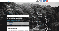 Desktop Screenshot of canoehire.co.uk