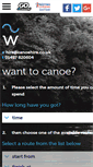 Mobile Screenshot of canoehire.co.uk