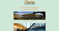Desktop Screenshot of canoehire.com.au